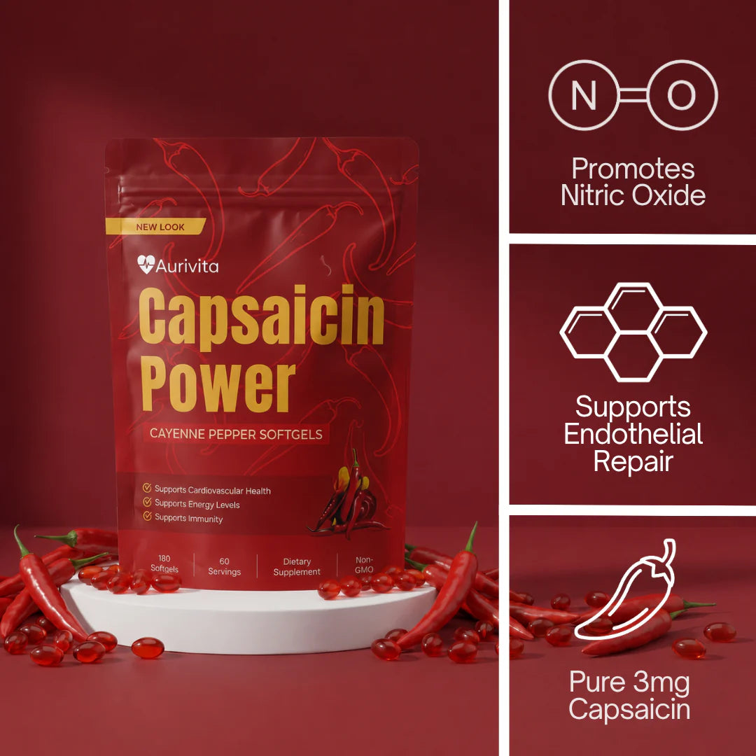 Reshef Capsaicin — כמוסות פלפל קאיין